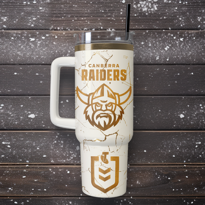 CAN Personalized Custom 40oz 30oz Stainless Steel Tumbler With Handle 4