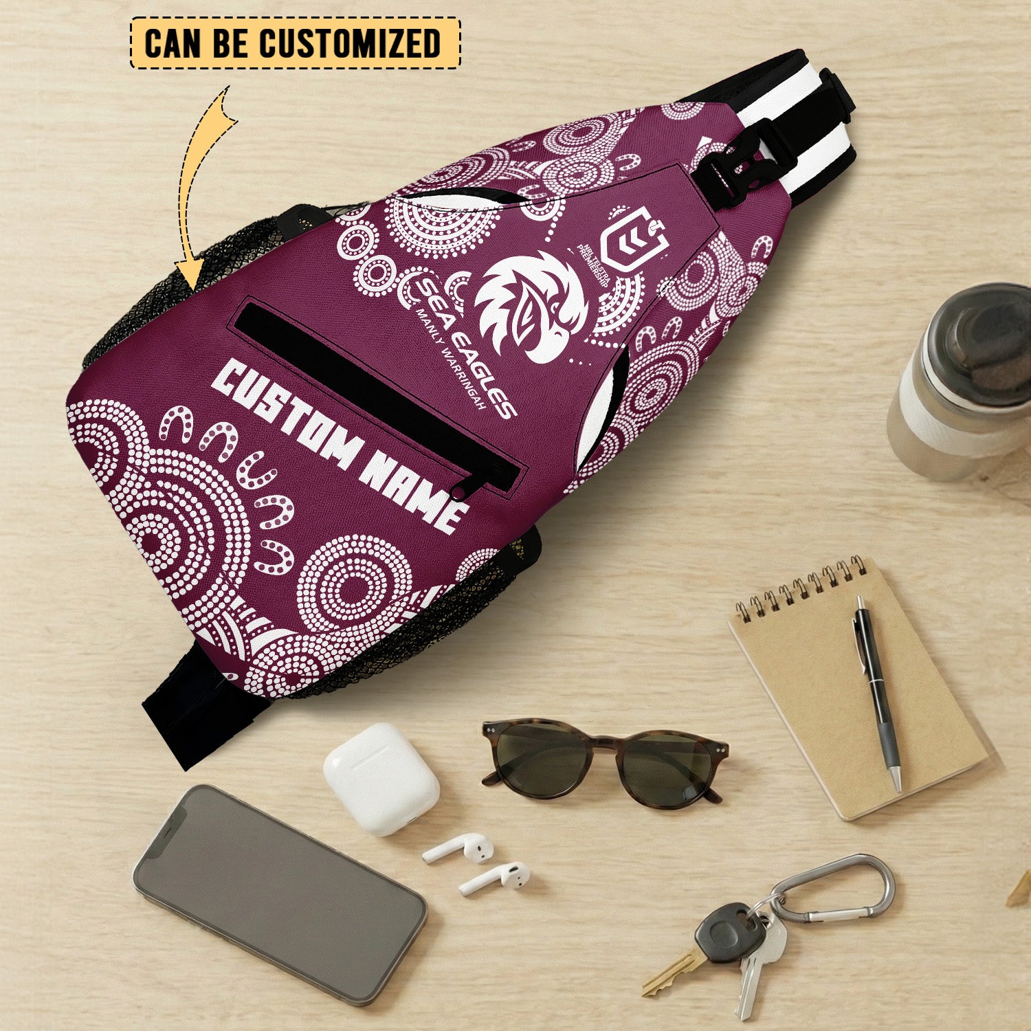 MAN Personalized Custom Sling Bags 5