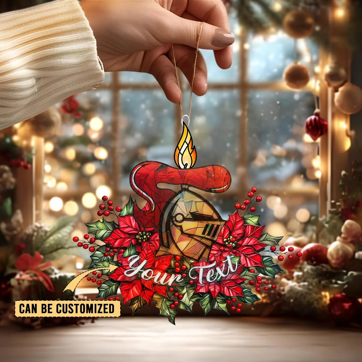 NEW Personalized Custom Acrylic Ornament 6