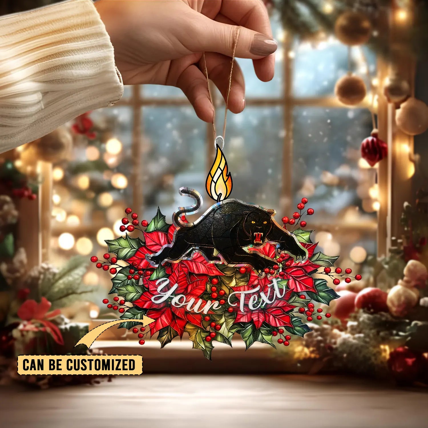 PEN Personalized Custom Acrylic Ornament 6