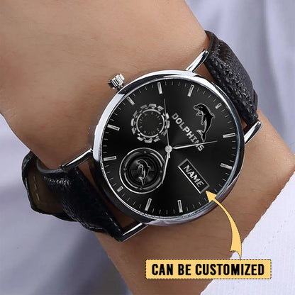 DOL Personalized Custom Stitched Leather Watch 2