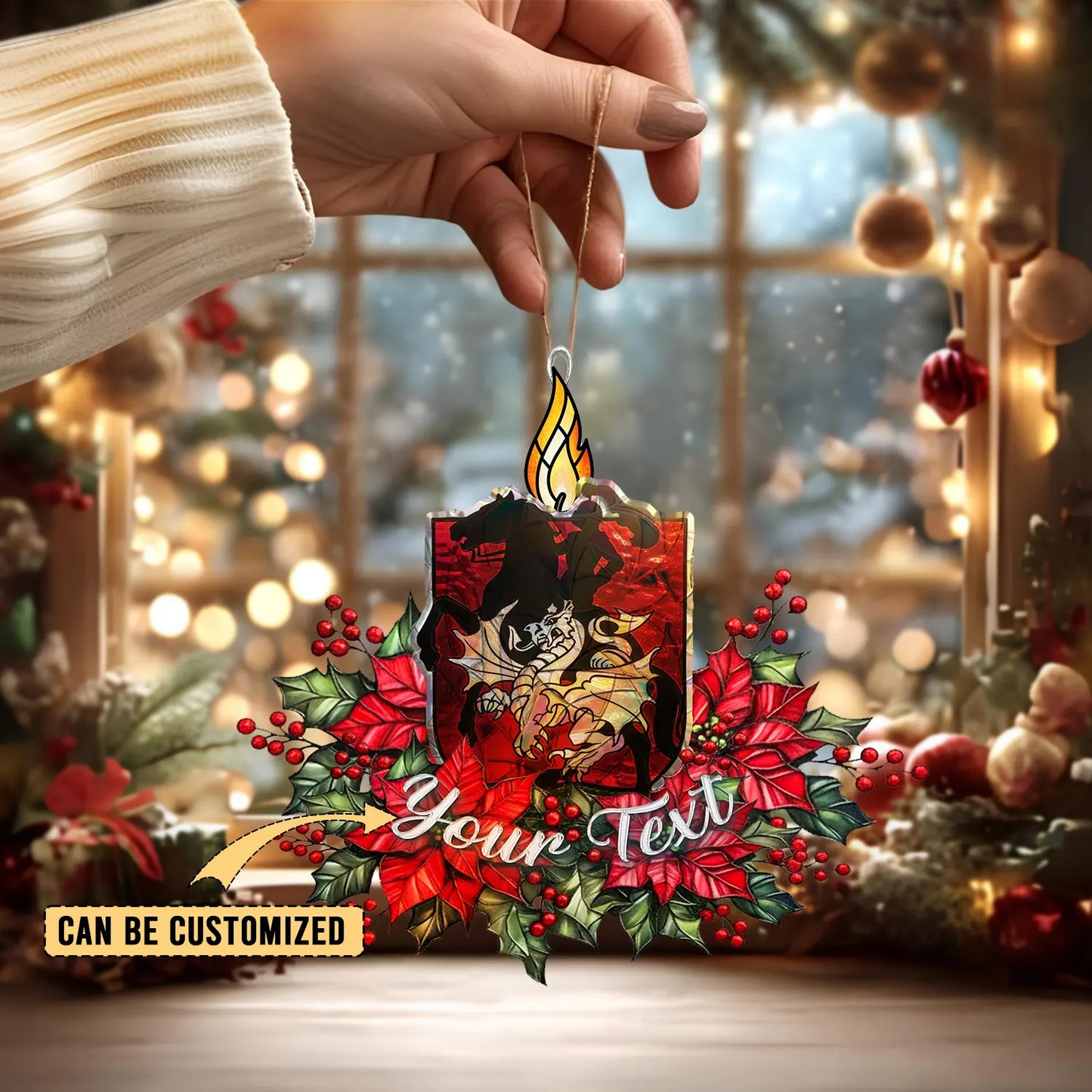 STG Personalized Custom Acrylic Ornament 6