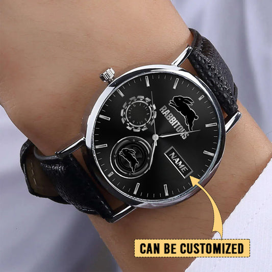 SOU Personalized Custom Stitched Leather Watch 2