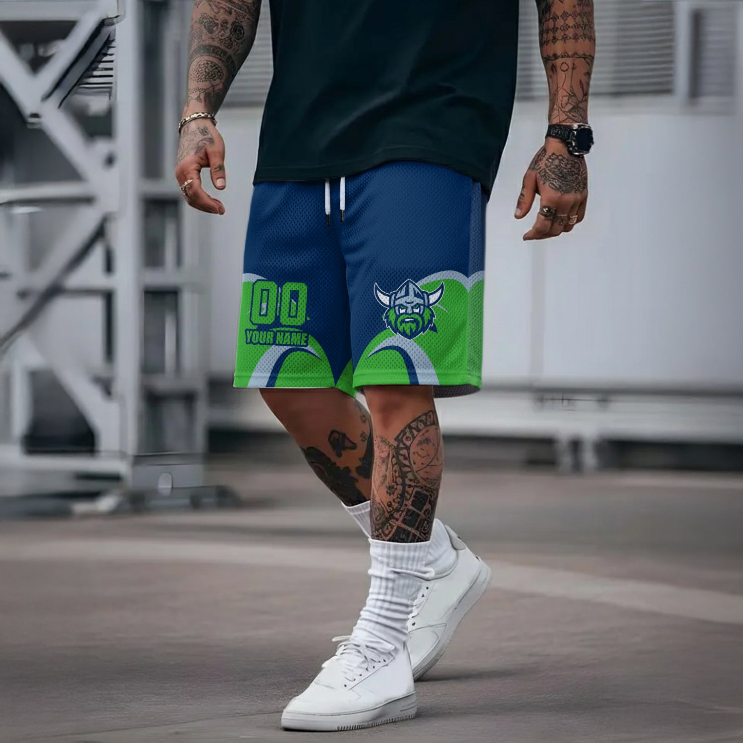 CAN Personalized Custom Short Pants 15