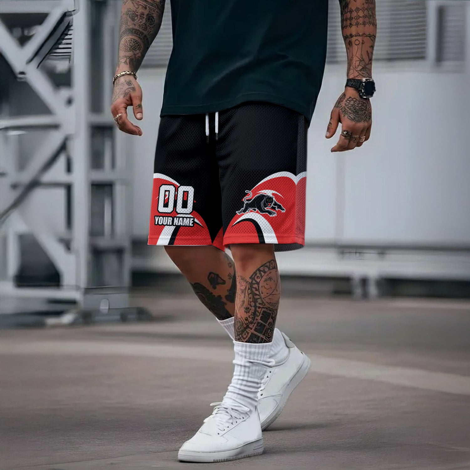 PEN Personalized Custom Short Pants 15