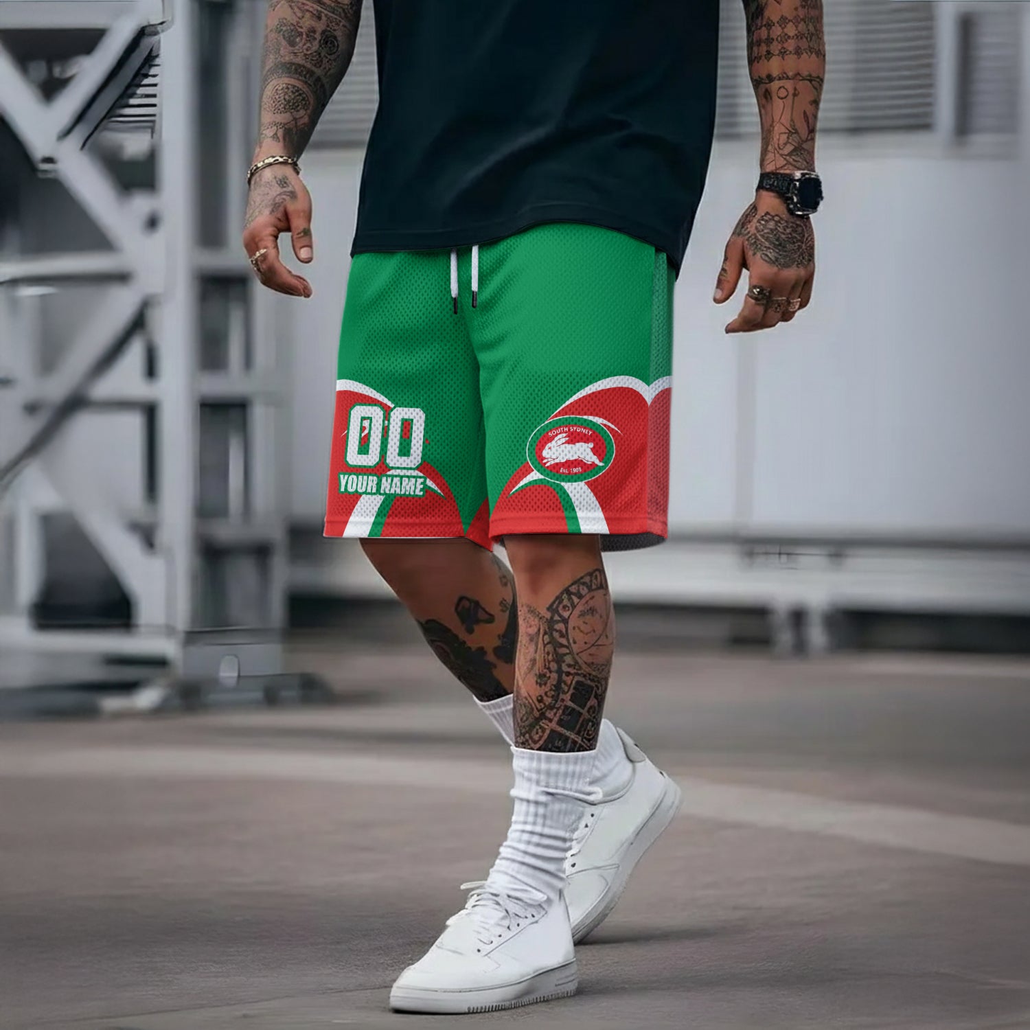 SOU Personalized Custom Short Pants 15