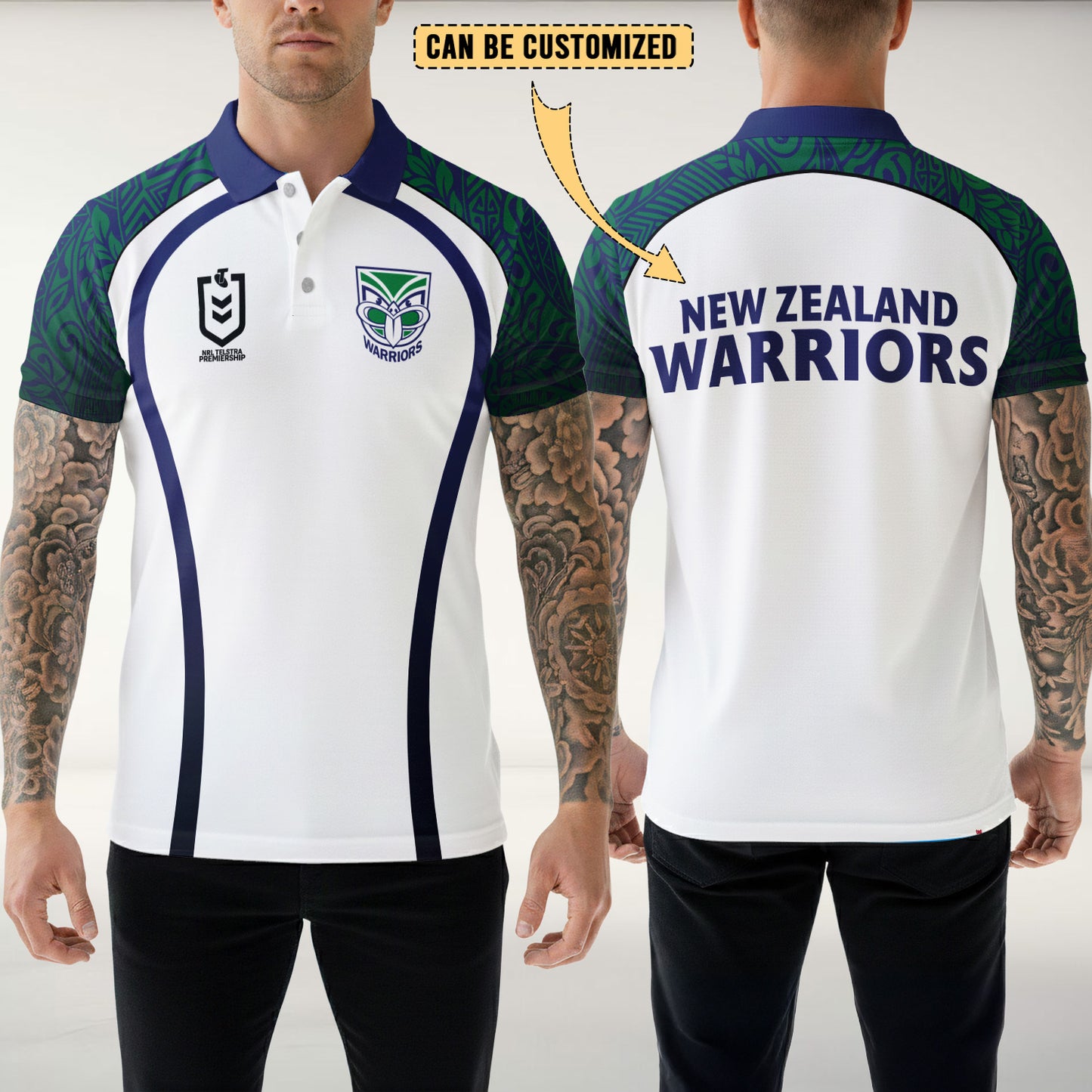 NZL Personalized Custom Polo Shirt 8