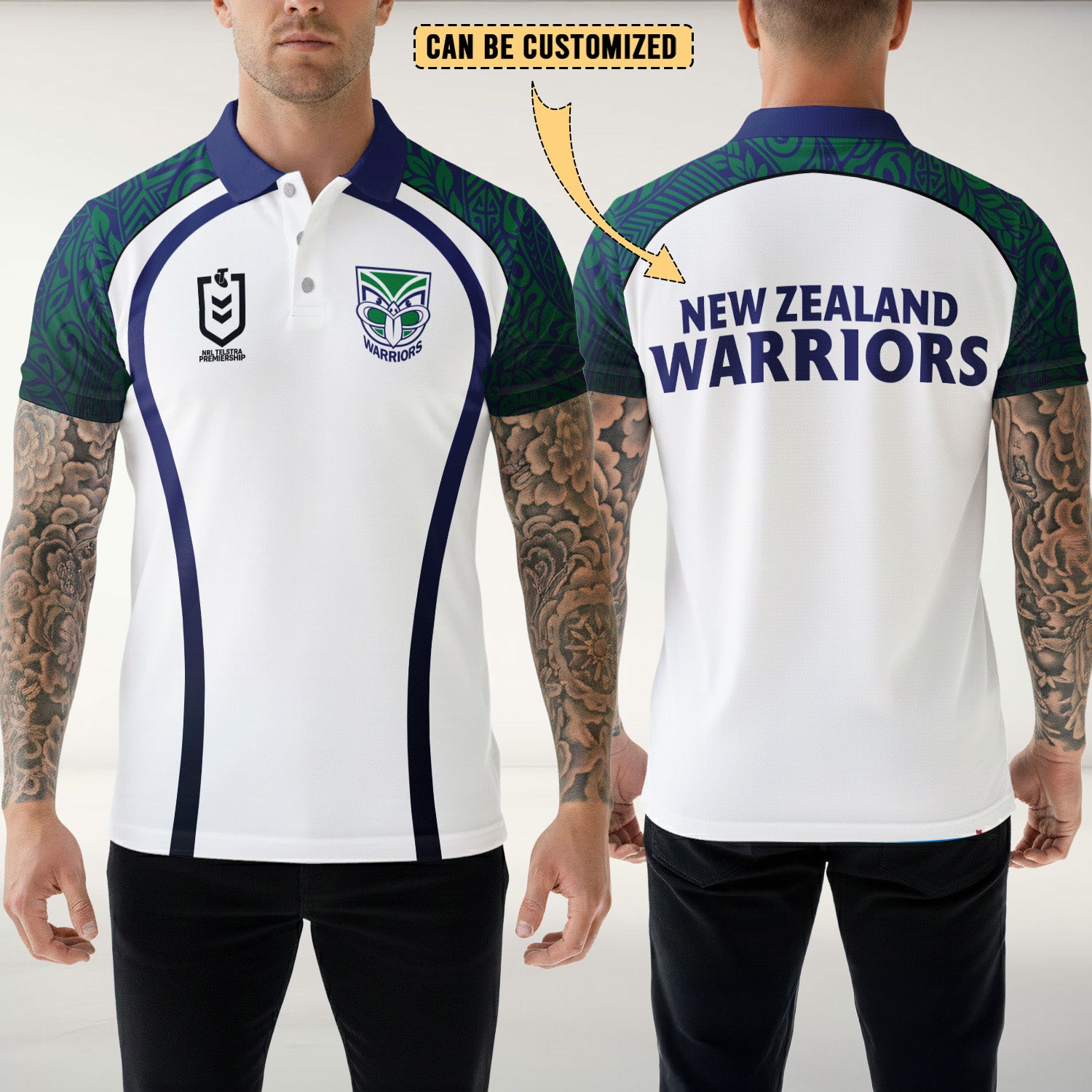 NZL Personalized Custom Polo Shirt 8