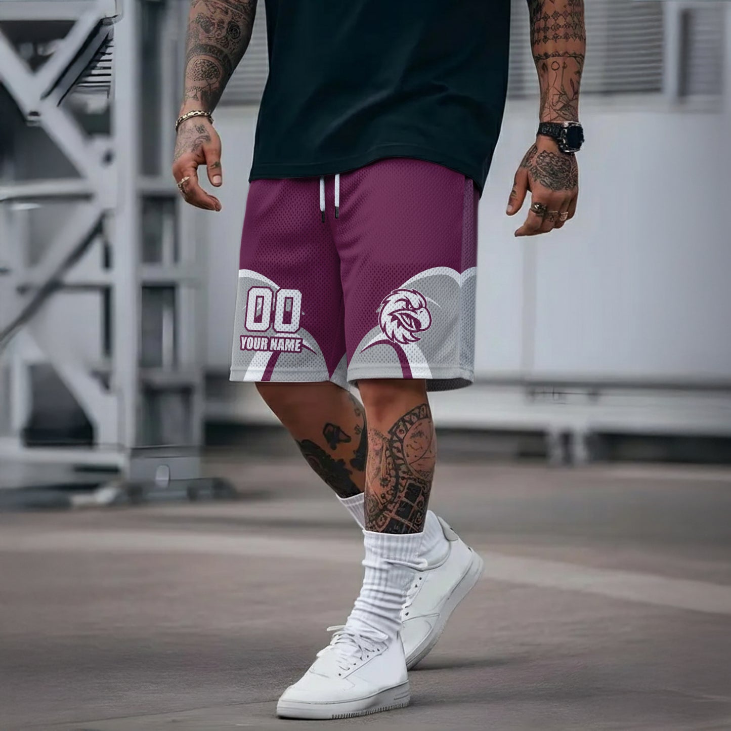 MAN Personalized Custom Short Pants 15