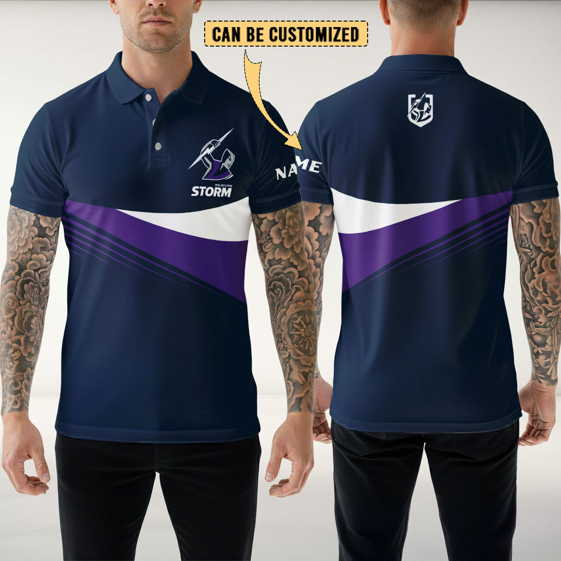 MEL Personalized Custom Polo Shirt 9