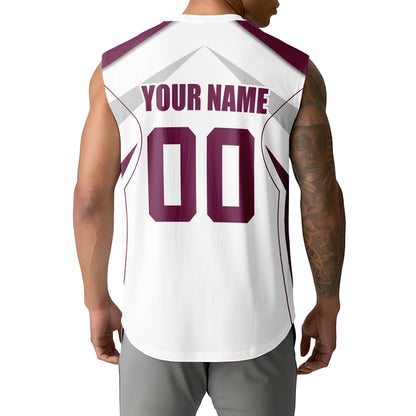 MAN Personalized Custom Tank Top 15
