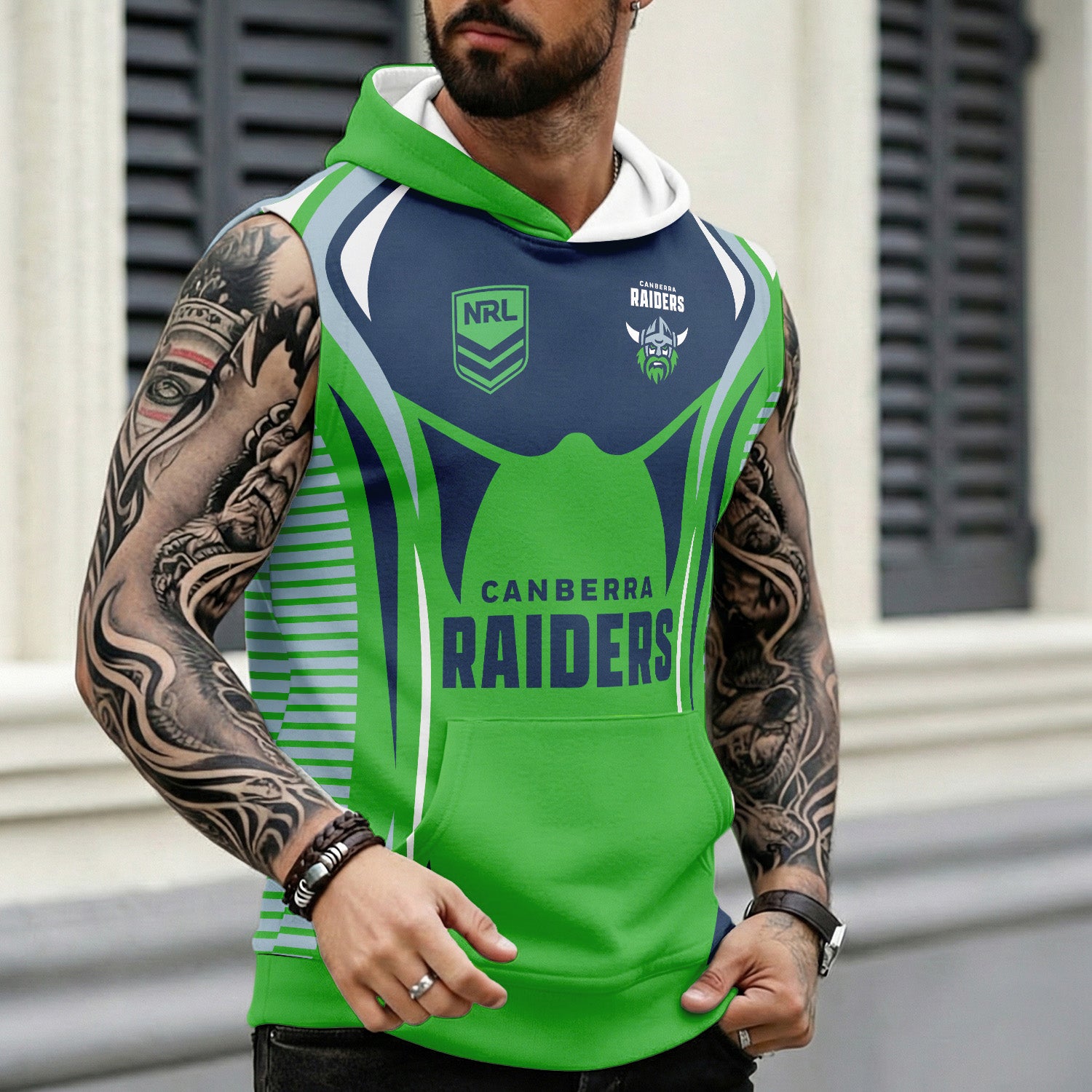 CAN Personalized Custom Hooded Tank Top