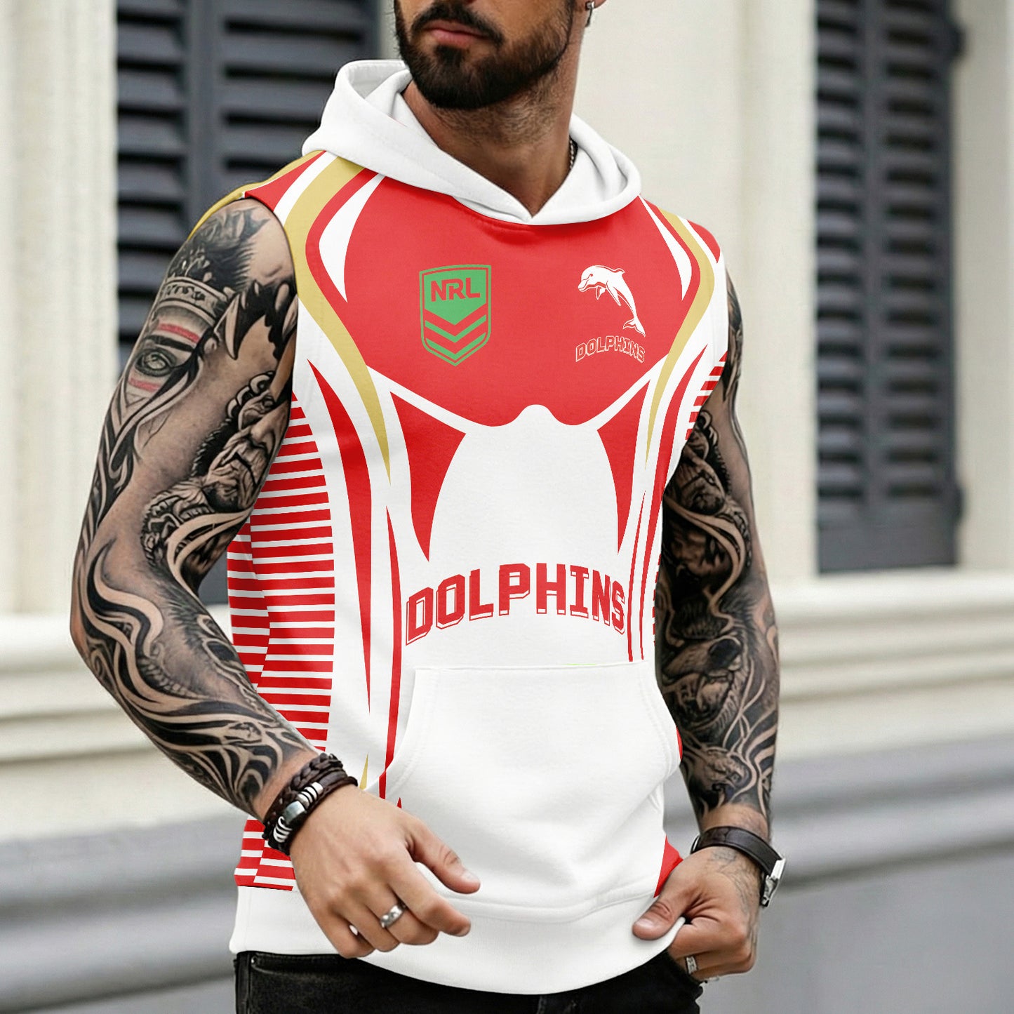 DOL Personalized Custom Hooded Tank Top