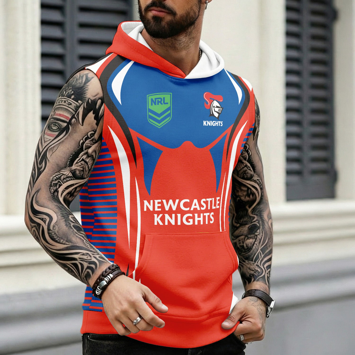 NEW Personalized Custom Hooded Tank Top