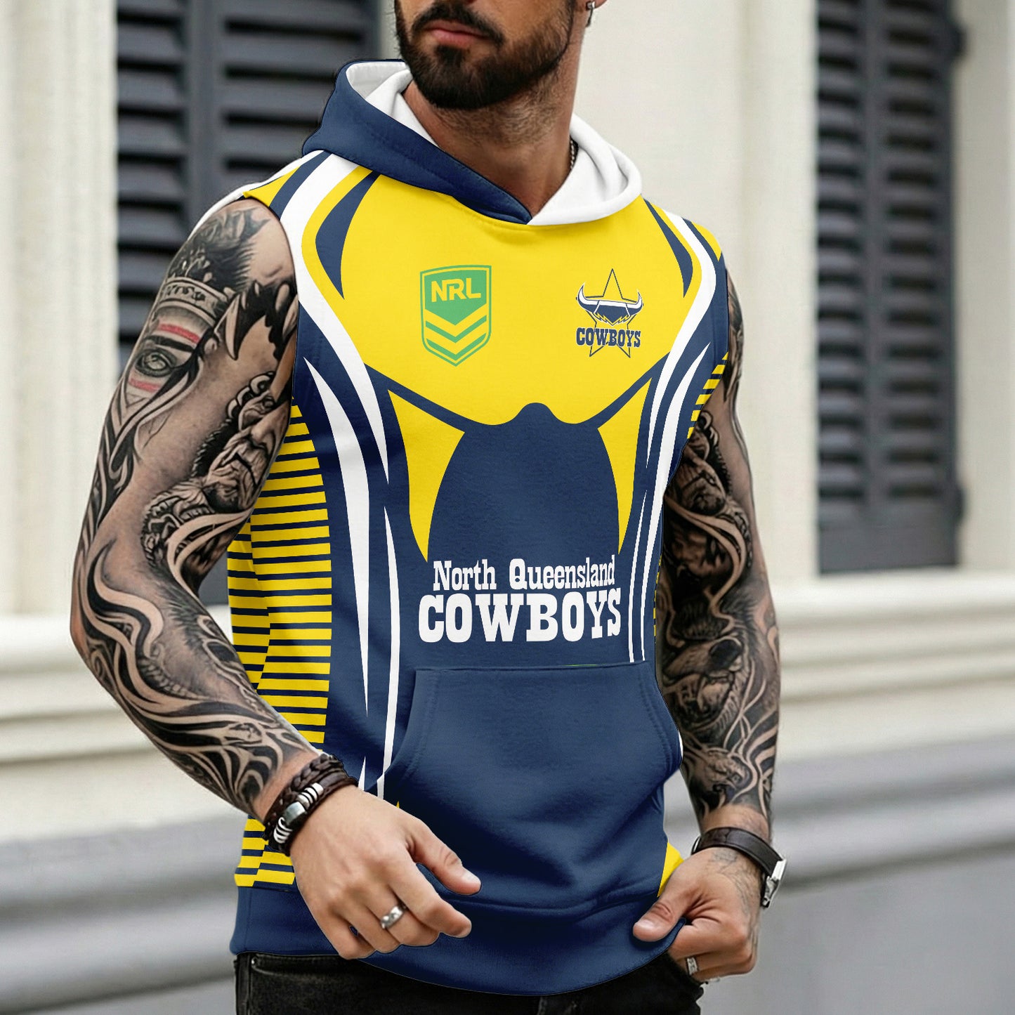 NQL Personalized Custom Hooded Tank Top