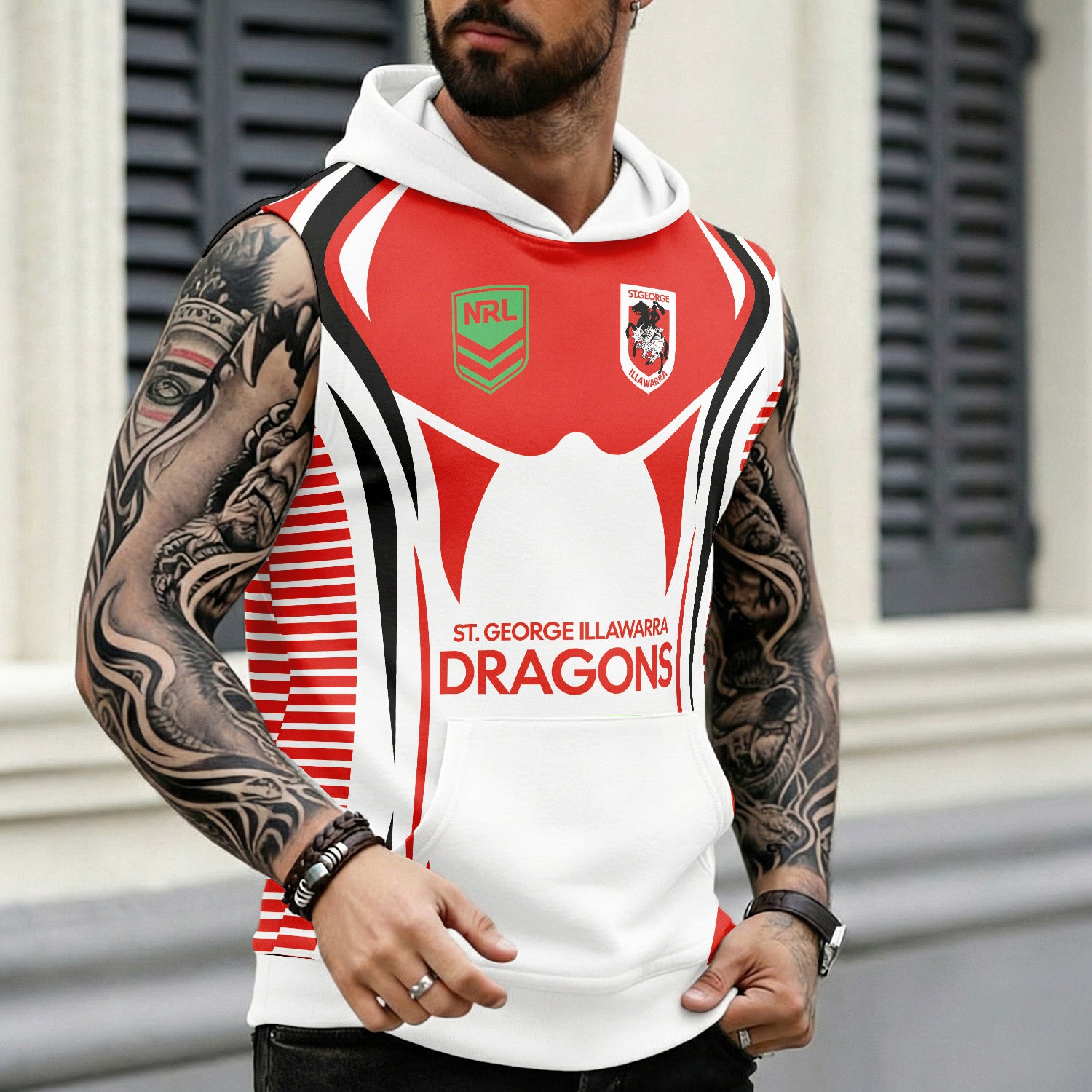 STG Personalized Custom Hooded Tank Top