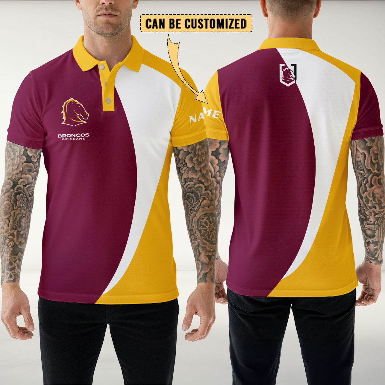 BRI Personalized Custom Polo Shirt 10