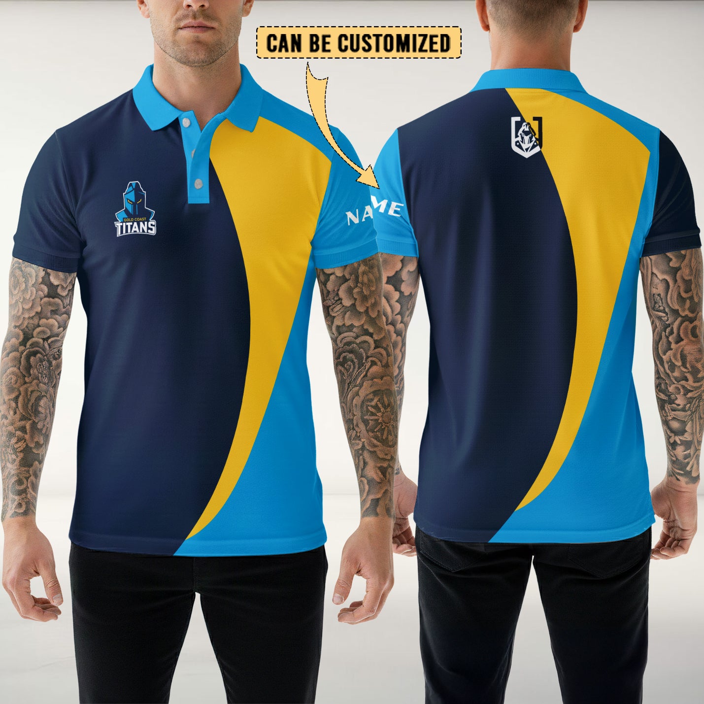 GLD Personalized Custom Polo Shirt 10