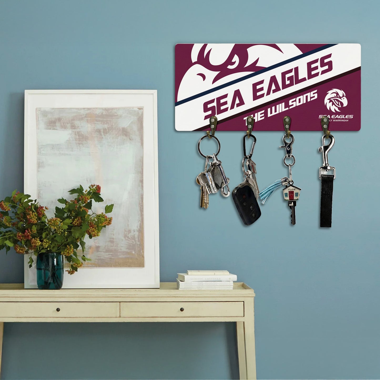 MAN Personalized Custom Key Holder