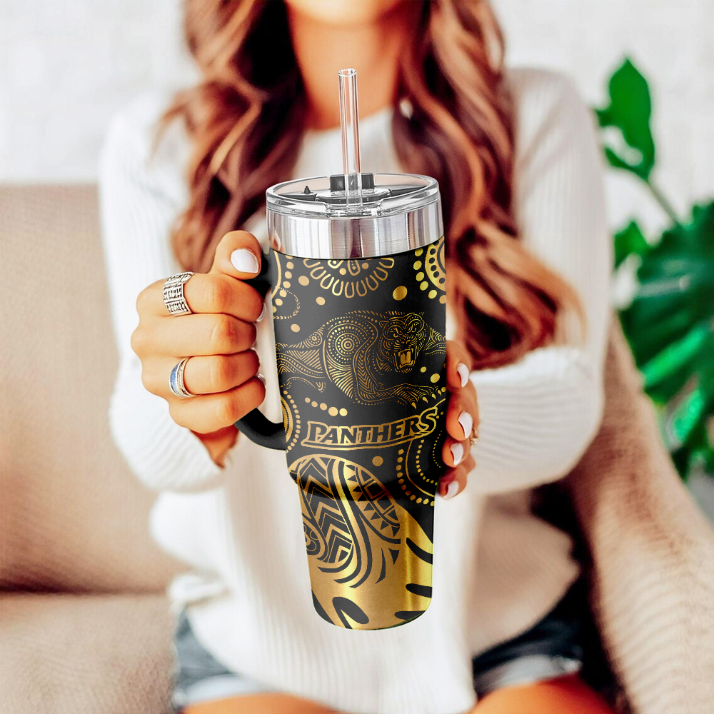 PEN Personalized Custom 40oz 30oz Stainless Steel Tumbler With Handle 3
