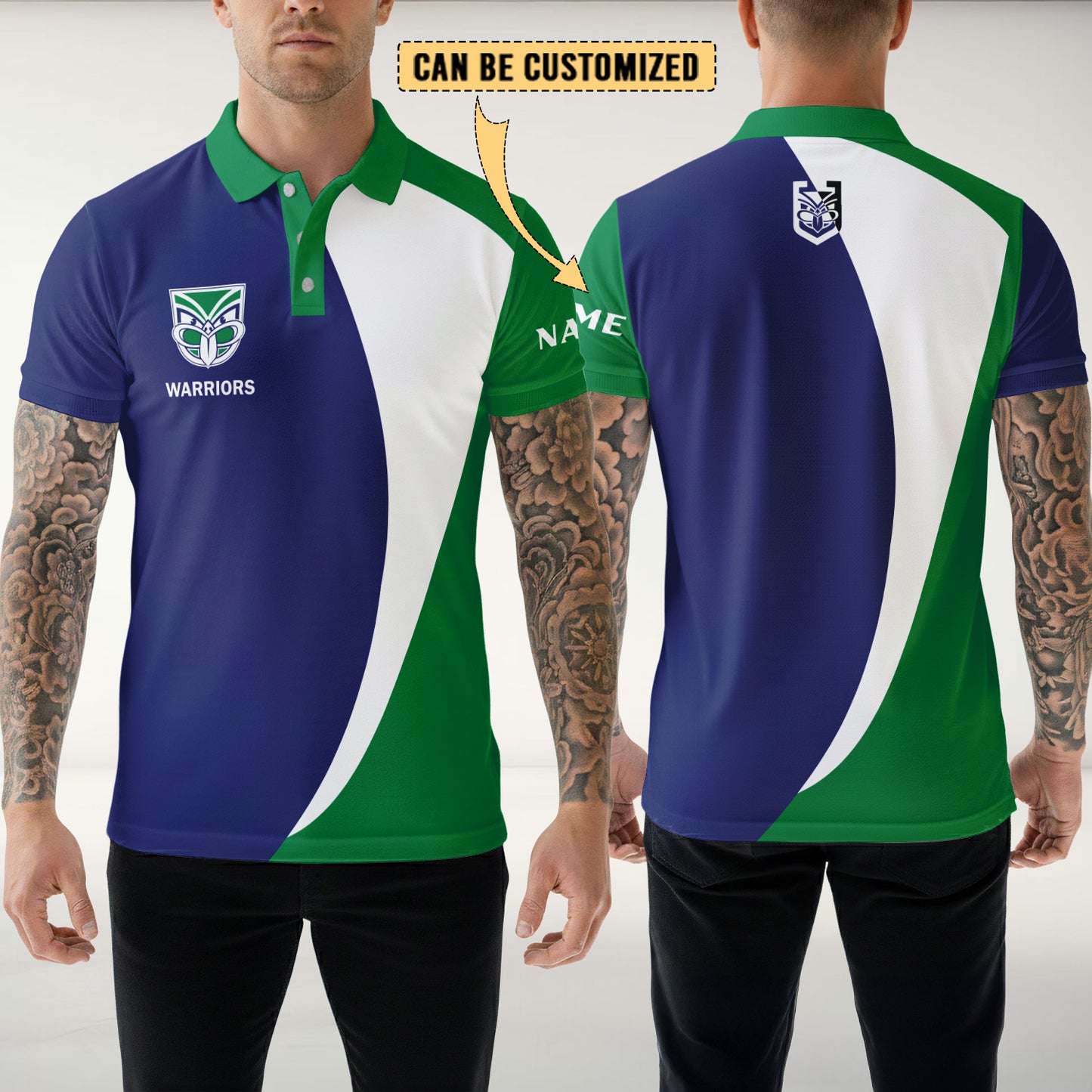 NZL Personalized Custom Polo Shirt 10