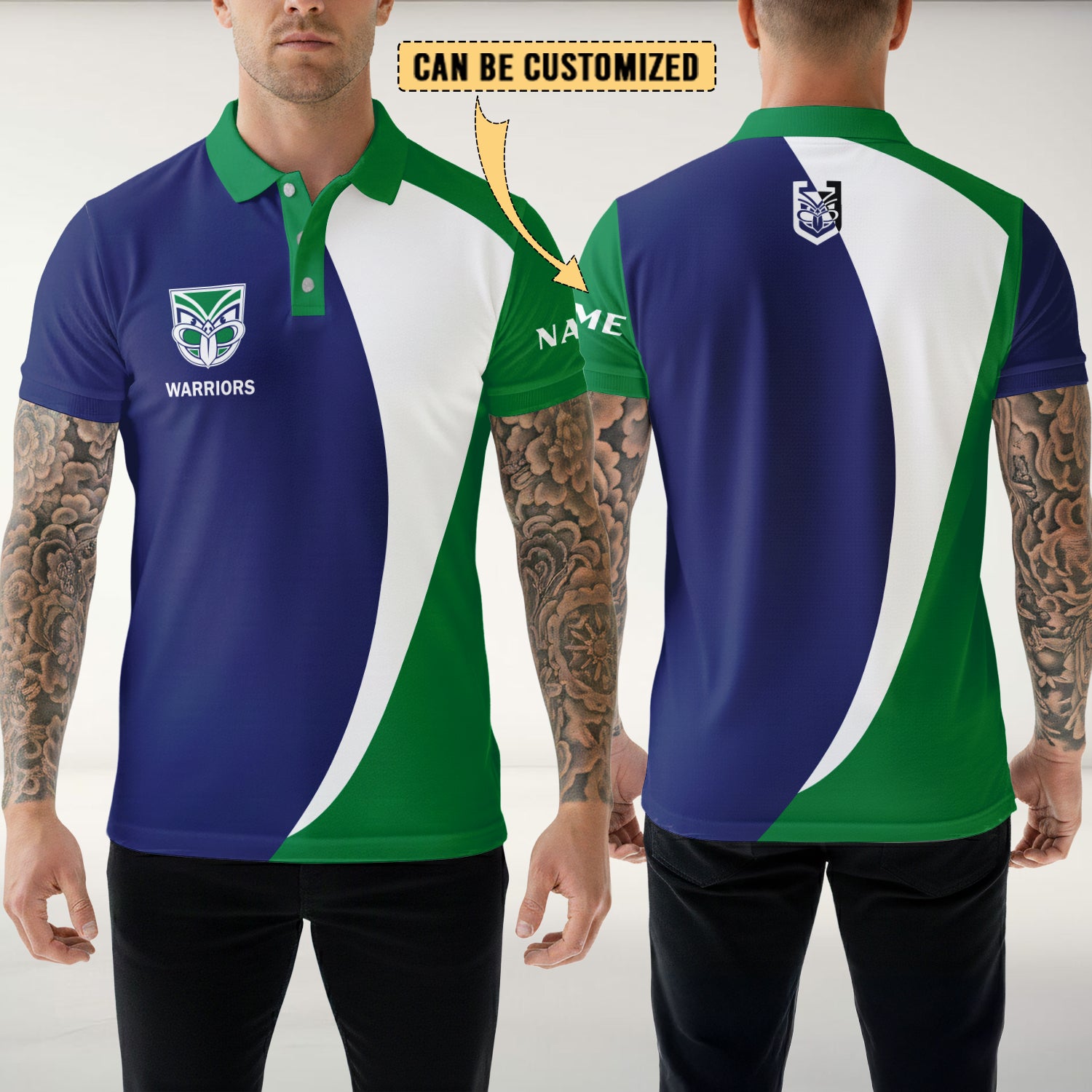 NZL Personalized Custom Polo Shirt 10