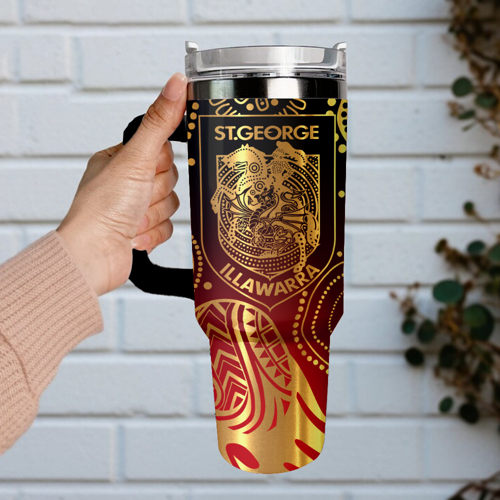 STG Personalized Custom 40oz 30oz Stainless Steel Tumbler With Handle 3
