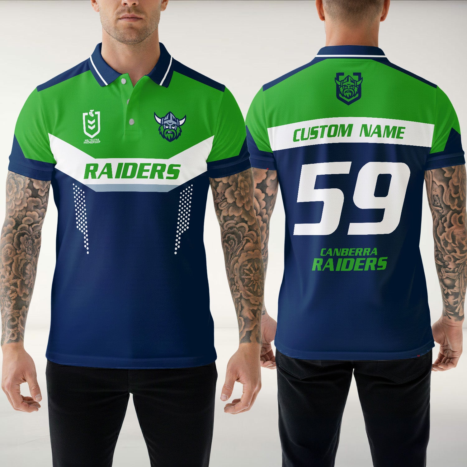 CAN Personalized Custom Polo Shirt