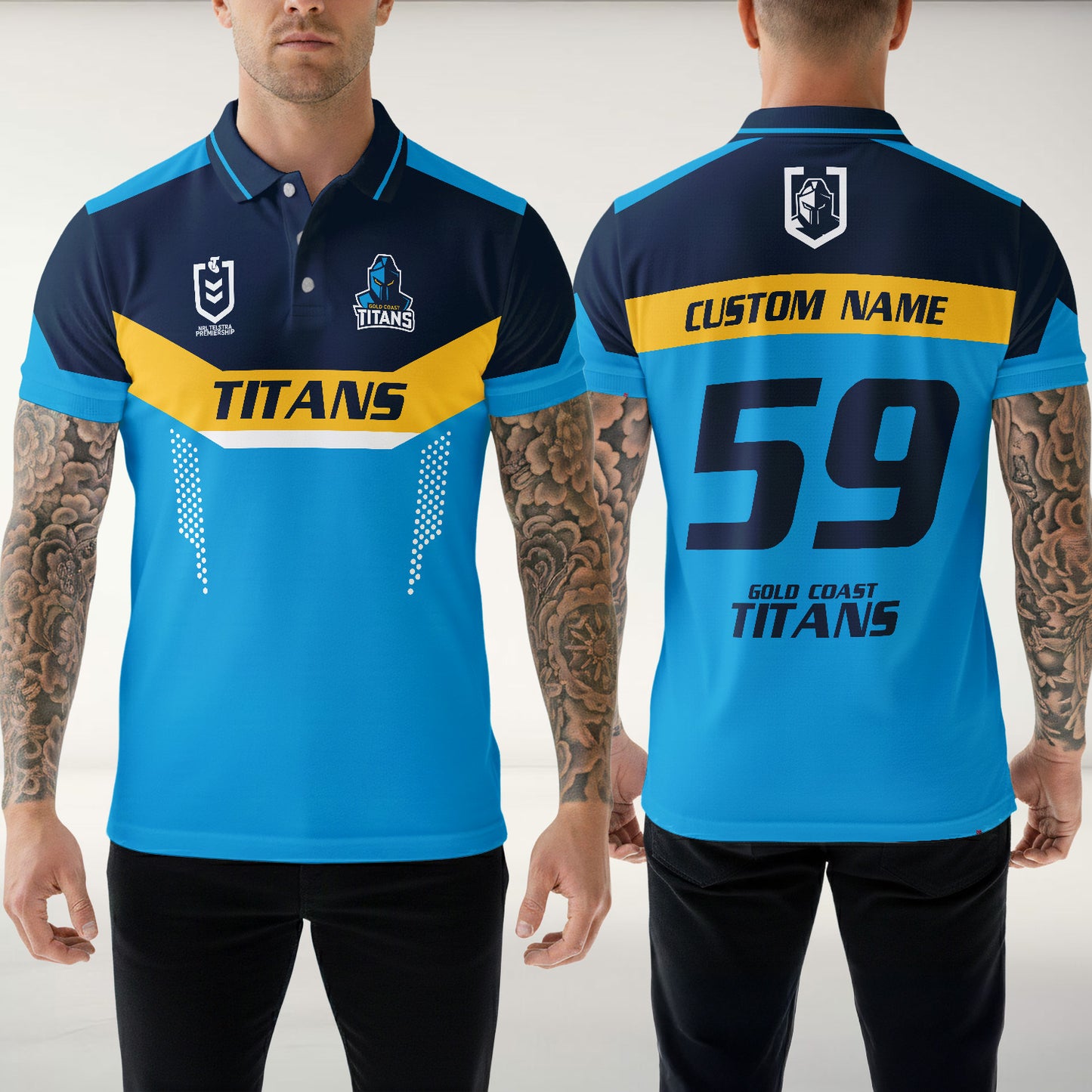 GLD Personalized Custom Polo Shirt