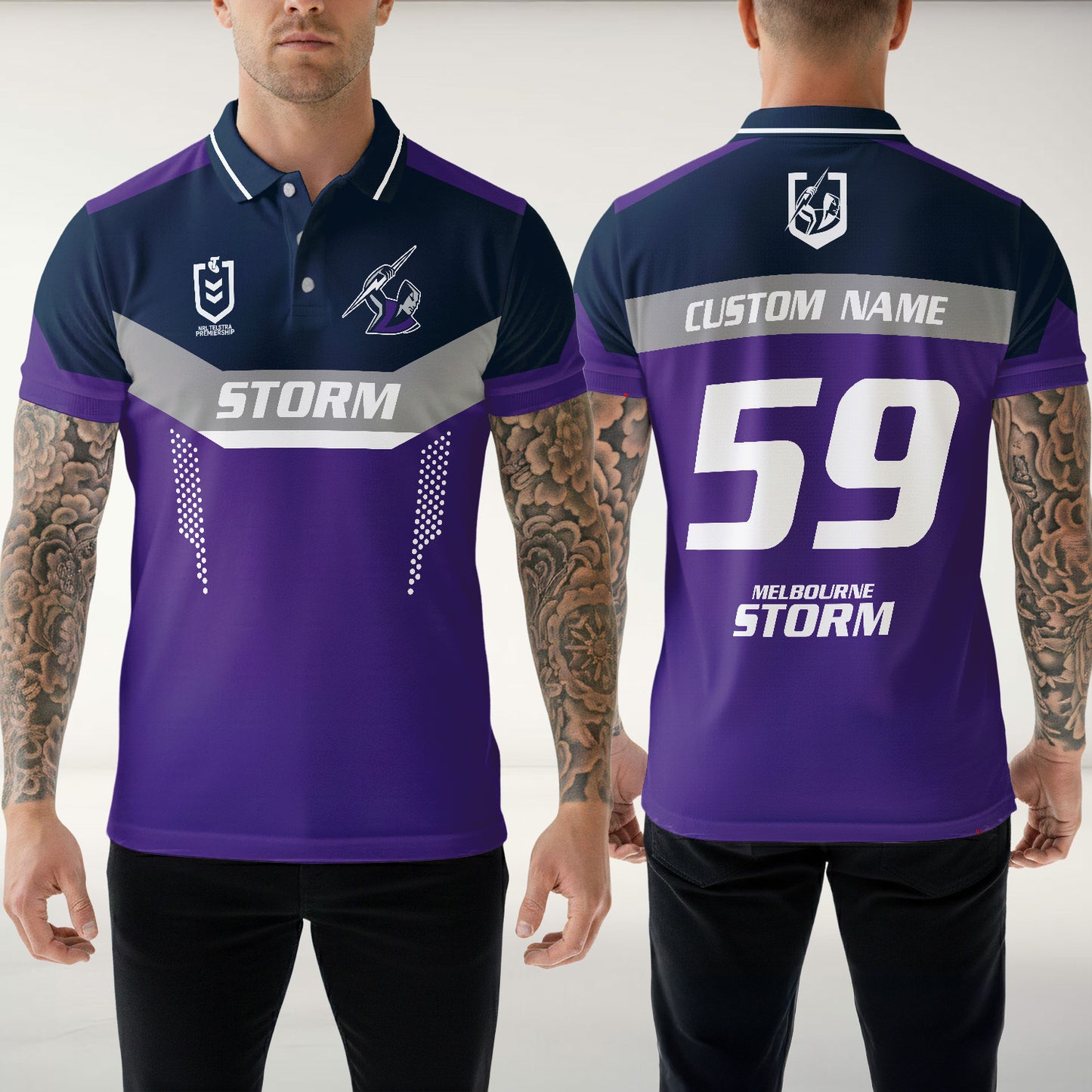 MEL Personalized Custom Polo Shirt