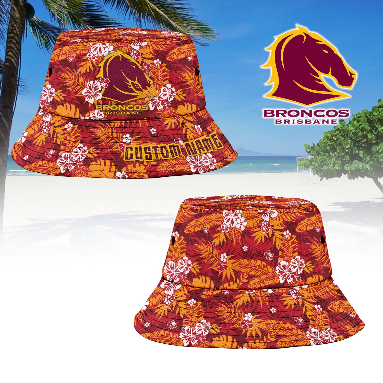 BRI Sports Personalized Custom Bucket Hat 3