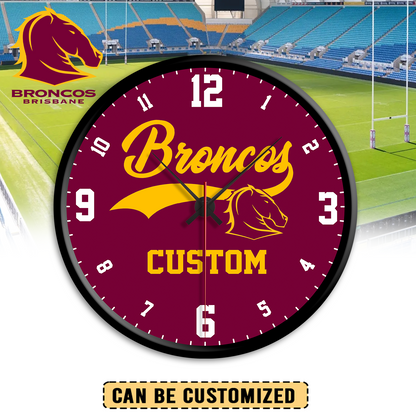 BRI Personalized Custom Wall Clock