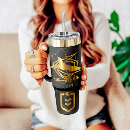 CRO Personalized Custom 40oz 30oz Stainless Steel Tumbler With Handle 4