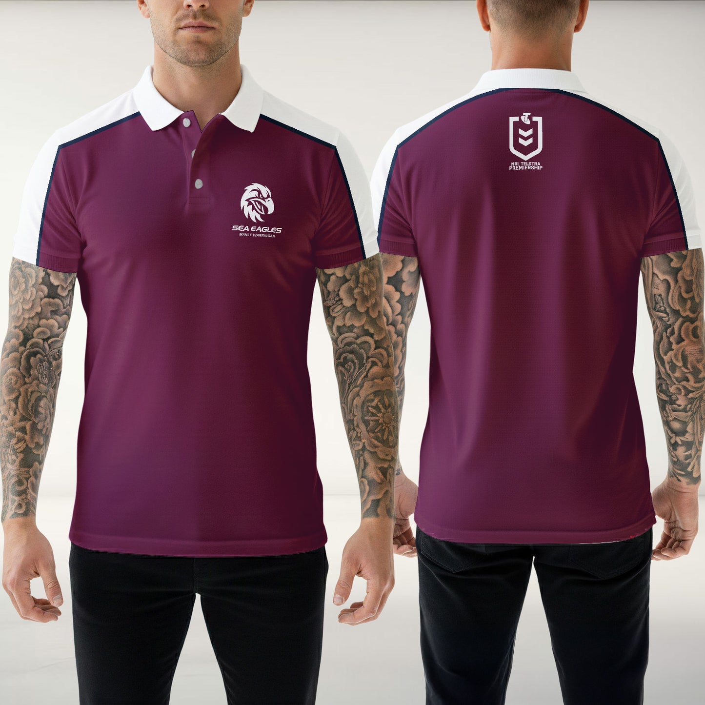 MAN Personalized Custom Polo Shirt 1