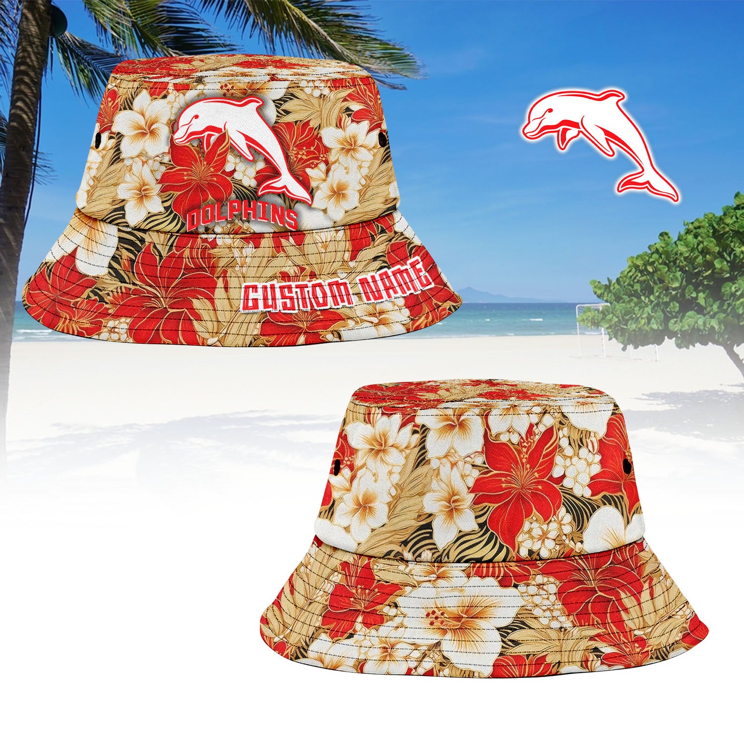 DOL Sports Personalized Custom Bucket Hat 3