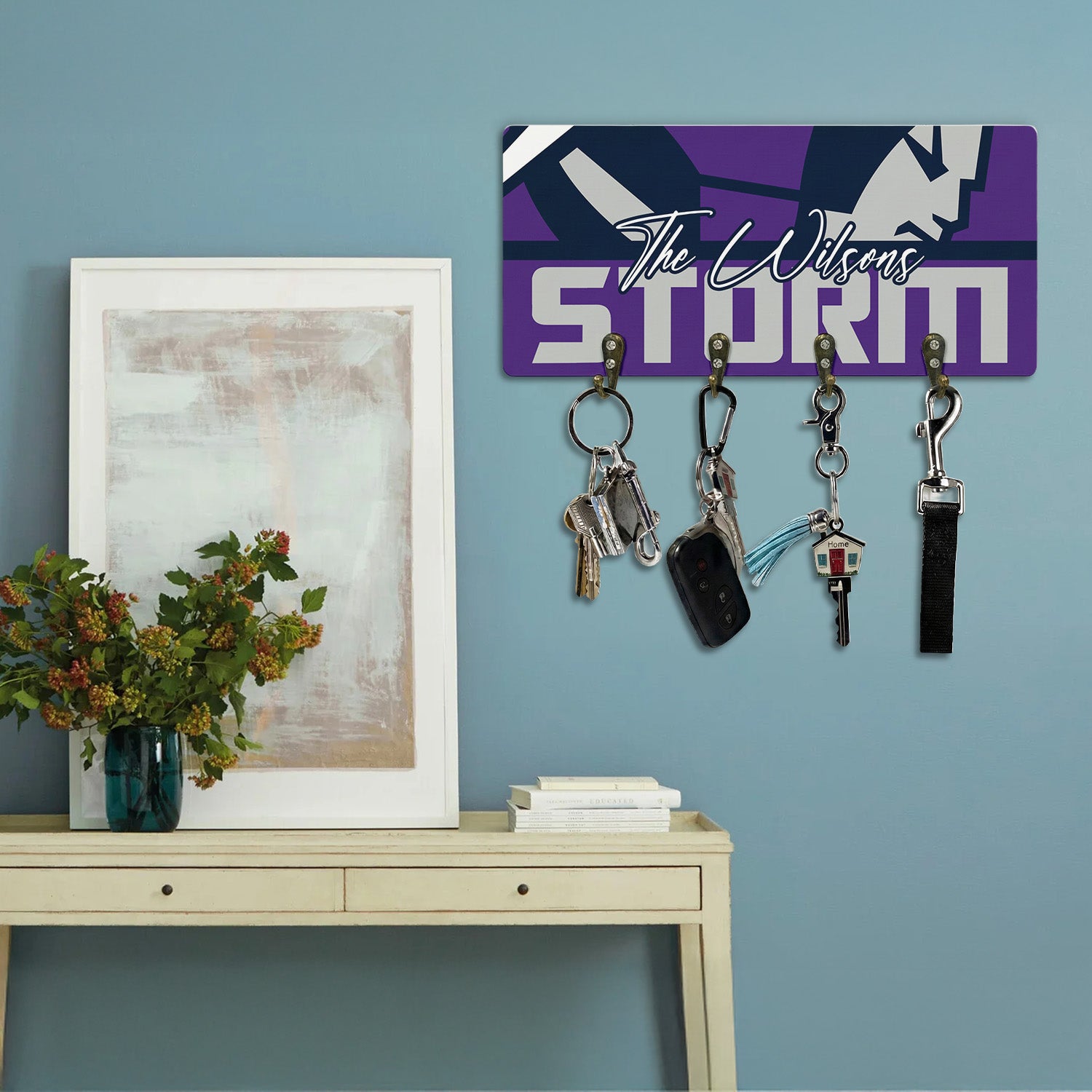 MEL Personalized Custom Key Holder 2