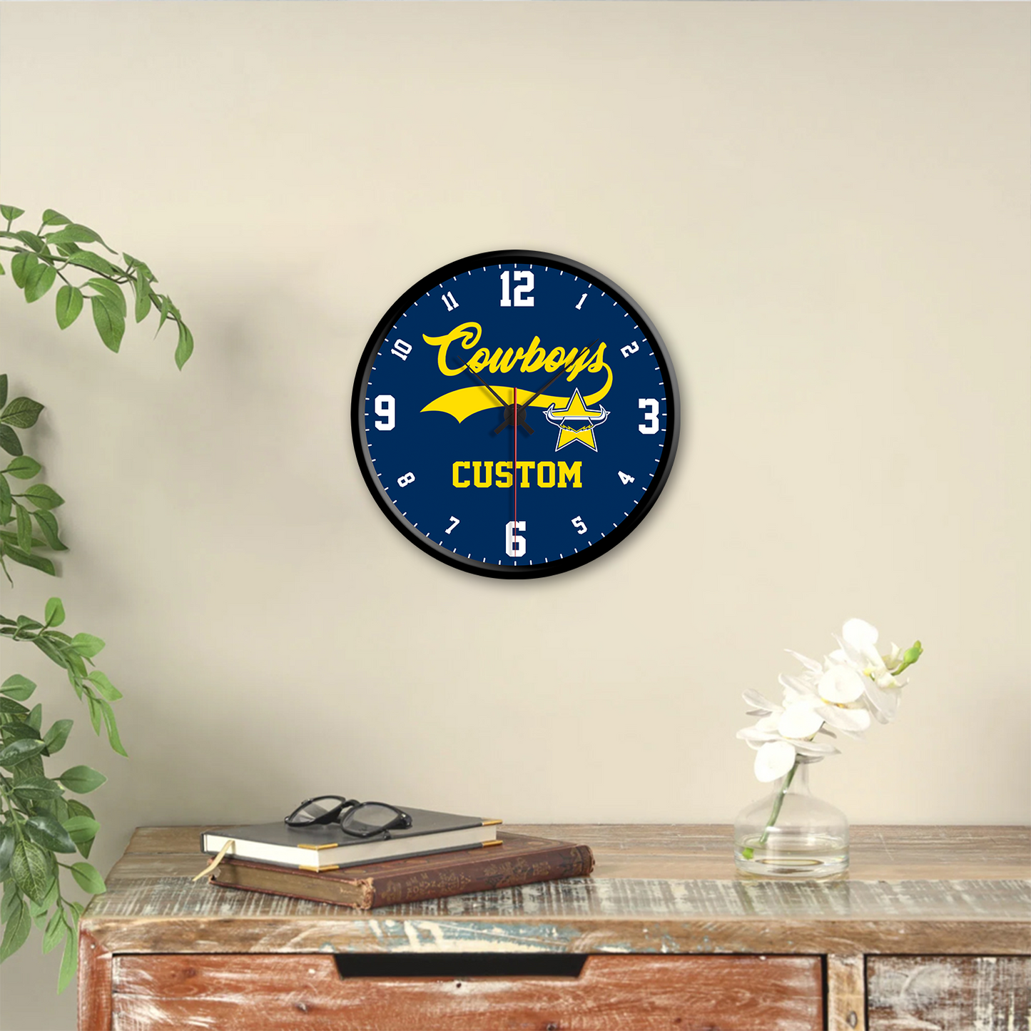 NQL Personalized Custom Wall Clock