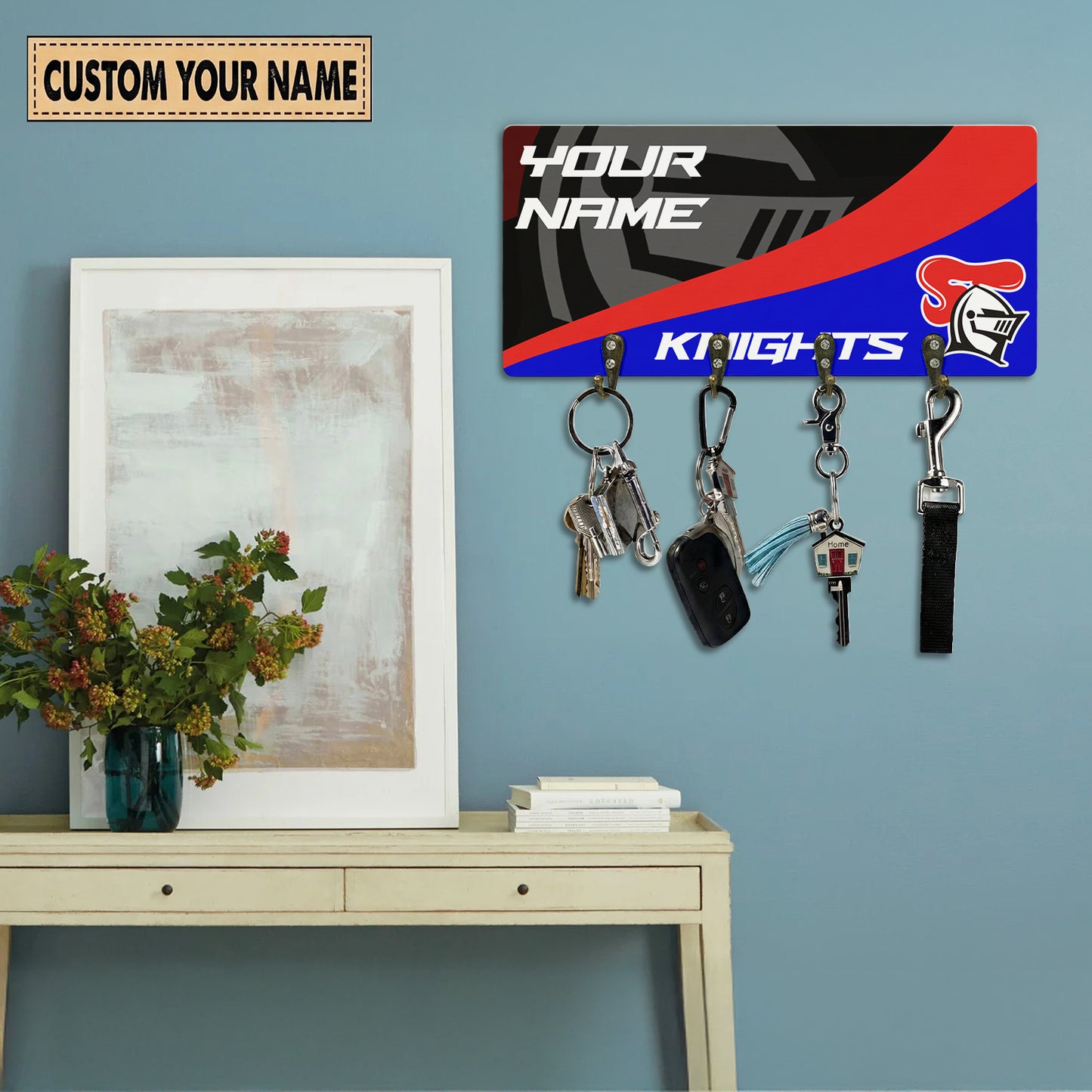 NEW Personalized Custom Key Holder 4