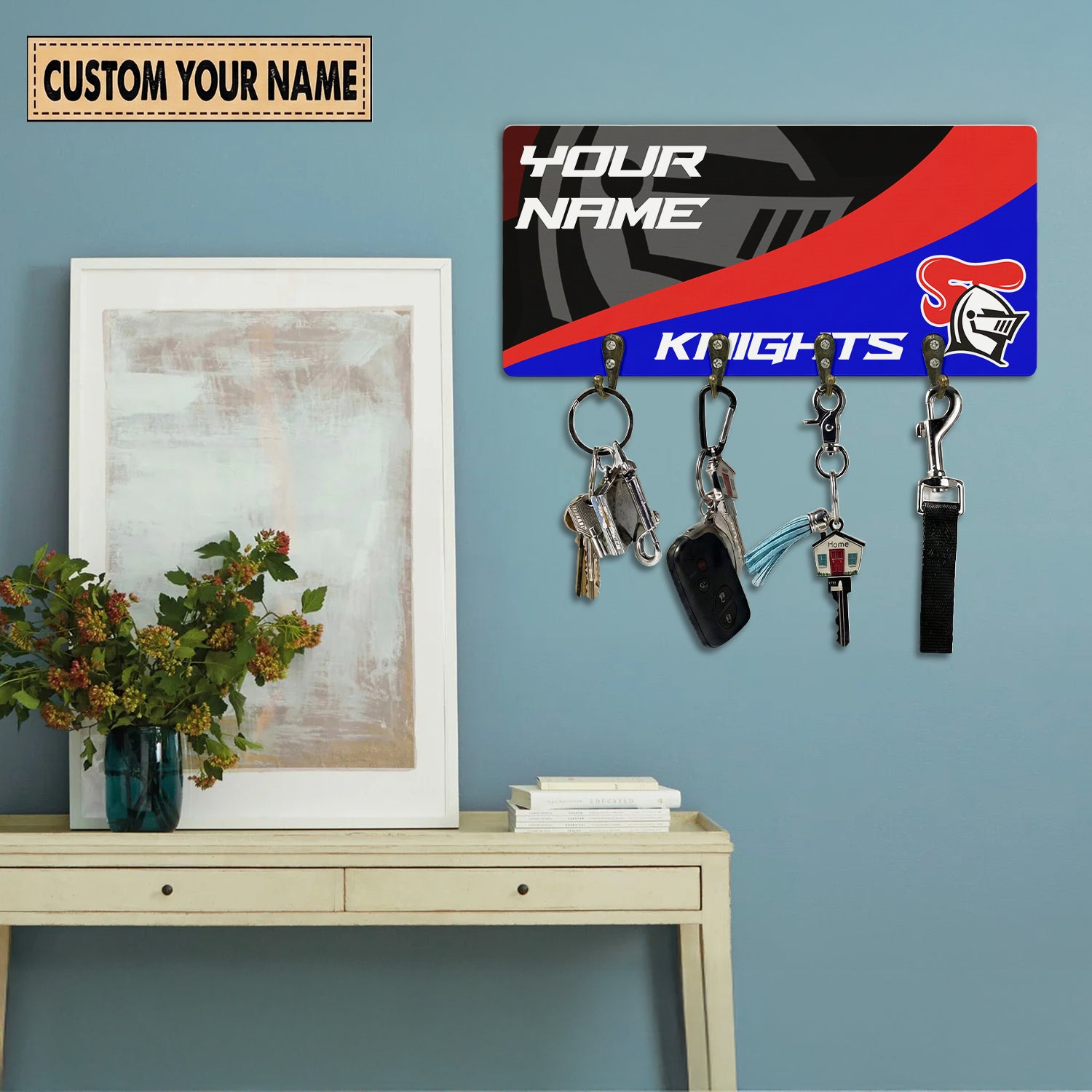 NEW Personalized Custom Key Holder 4