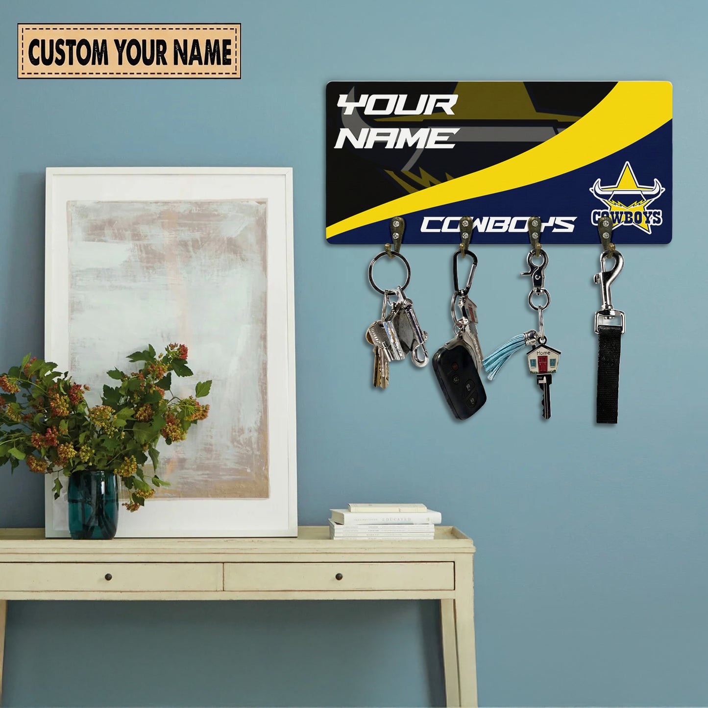 NQL Personalized Custom Key Holder 4