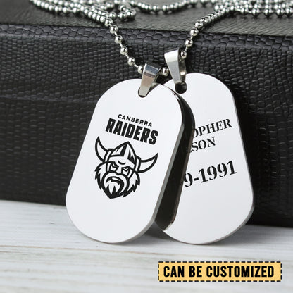 CAN Personalized Custom Necklace Dog Tag
