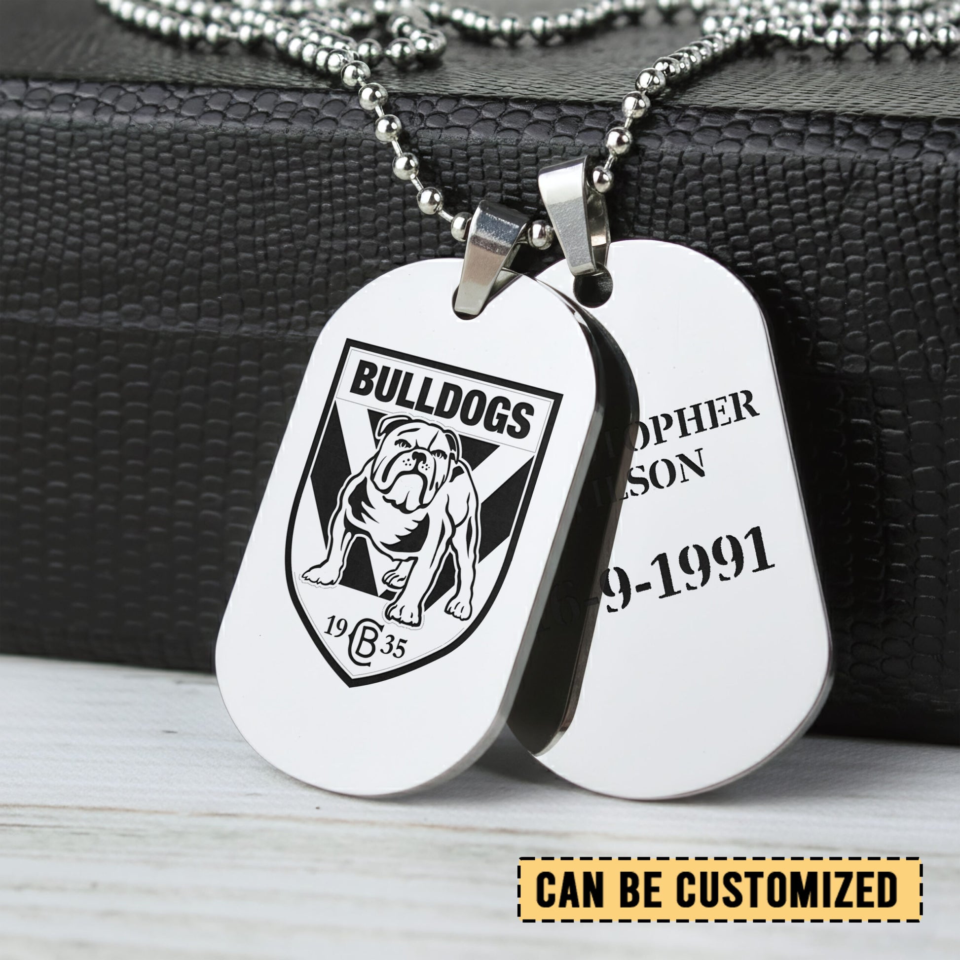 CBY Personalized Custom Necklace Dog Tag