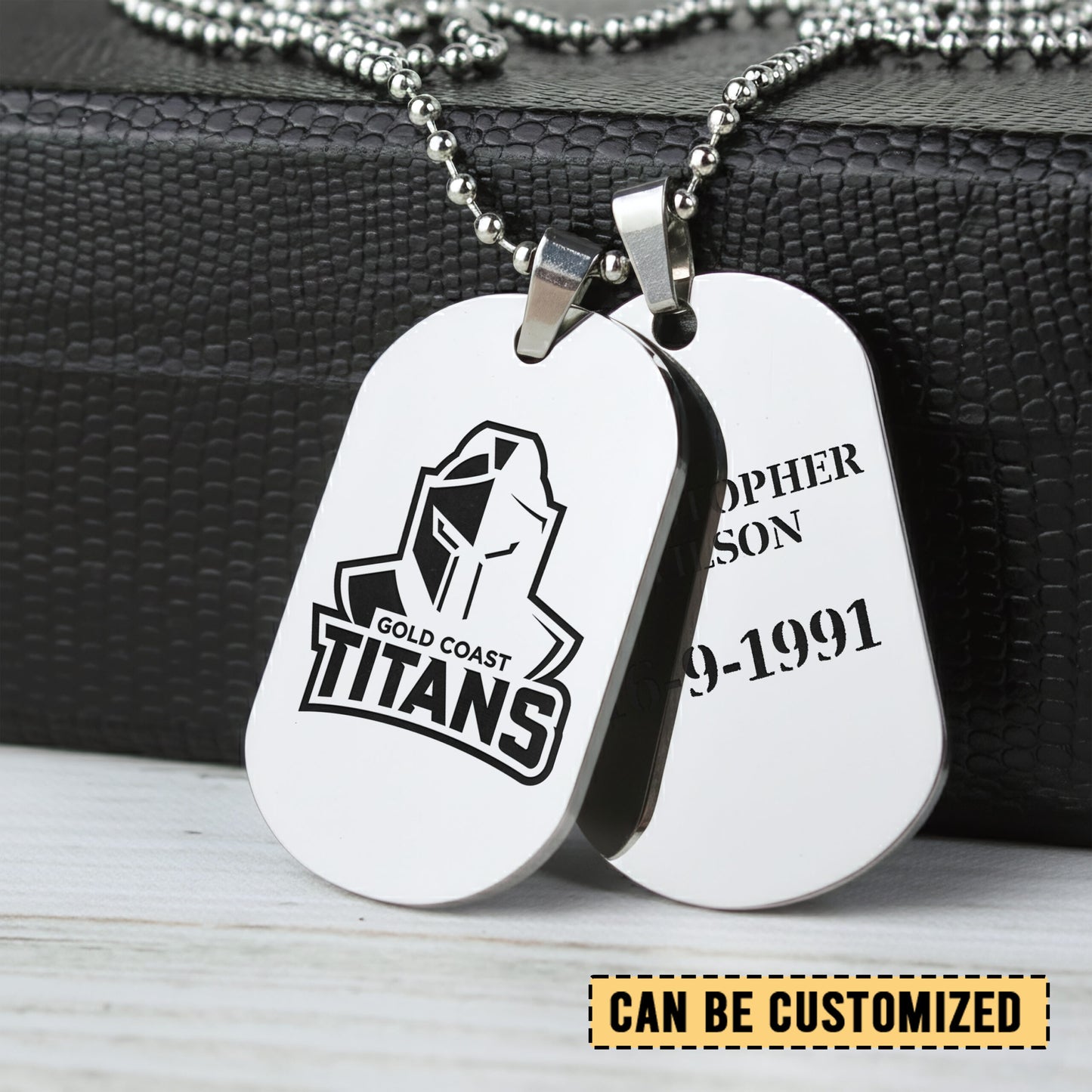 GLD Personalized Custom Necklace Dog Tag