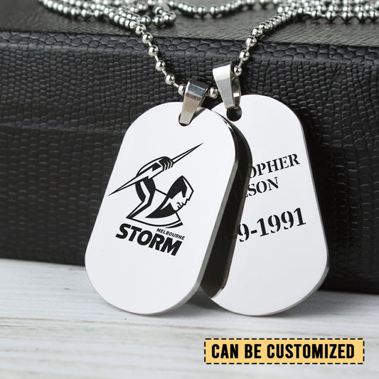 MEL Personalized Custom Necklace Dog Tag