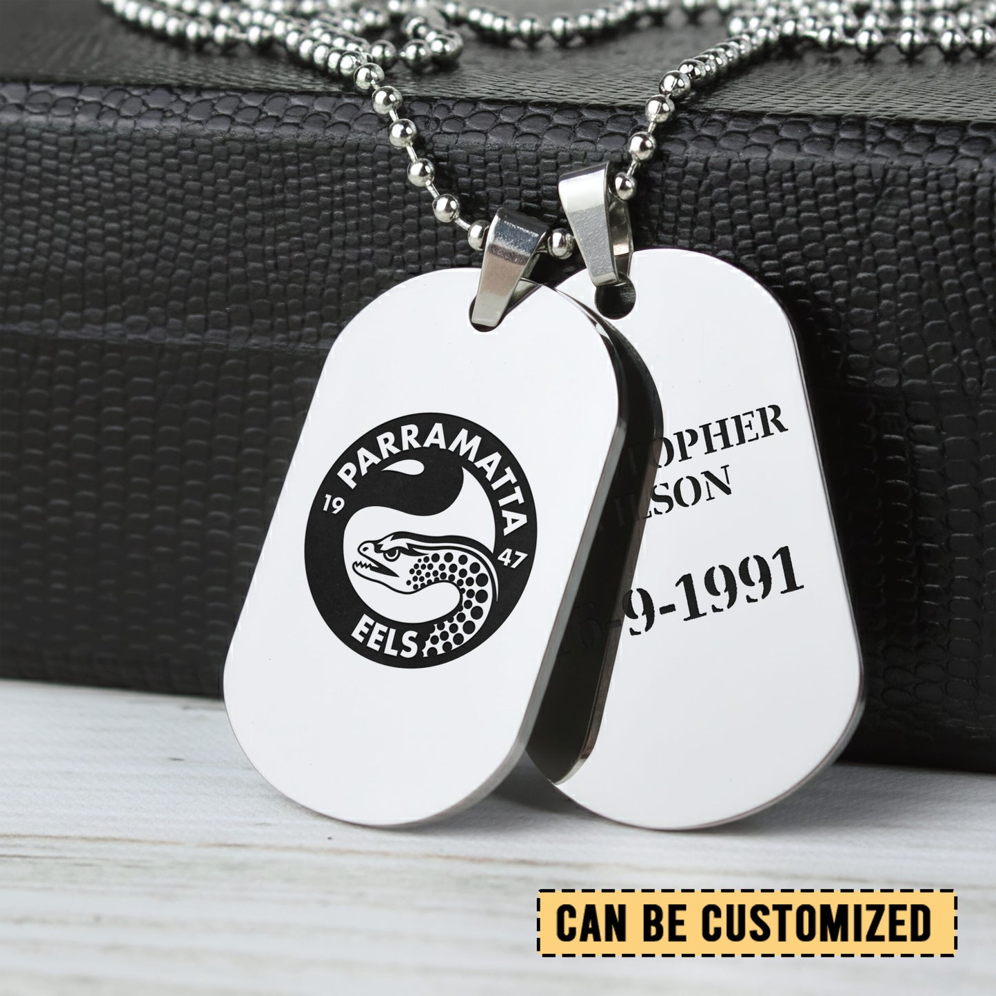 PAR Personalized Custom Necklace Dog Tag