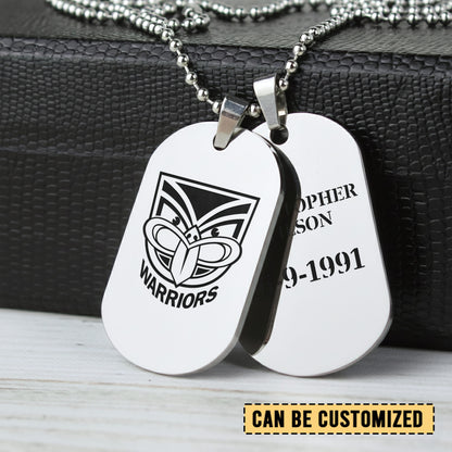NZL Personalized Custom Necklace Dog Tag