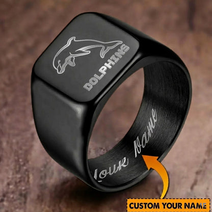 DOL Personalized Custom Stainless Steel Letters Engraved Ring