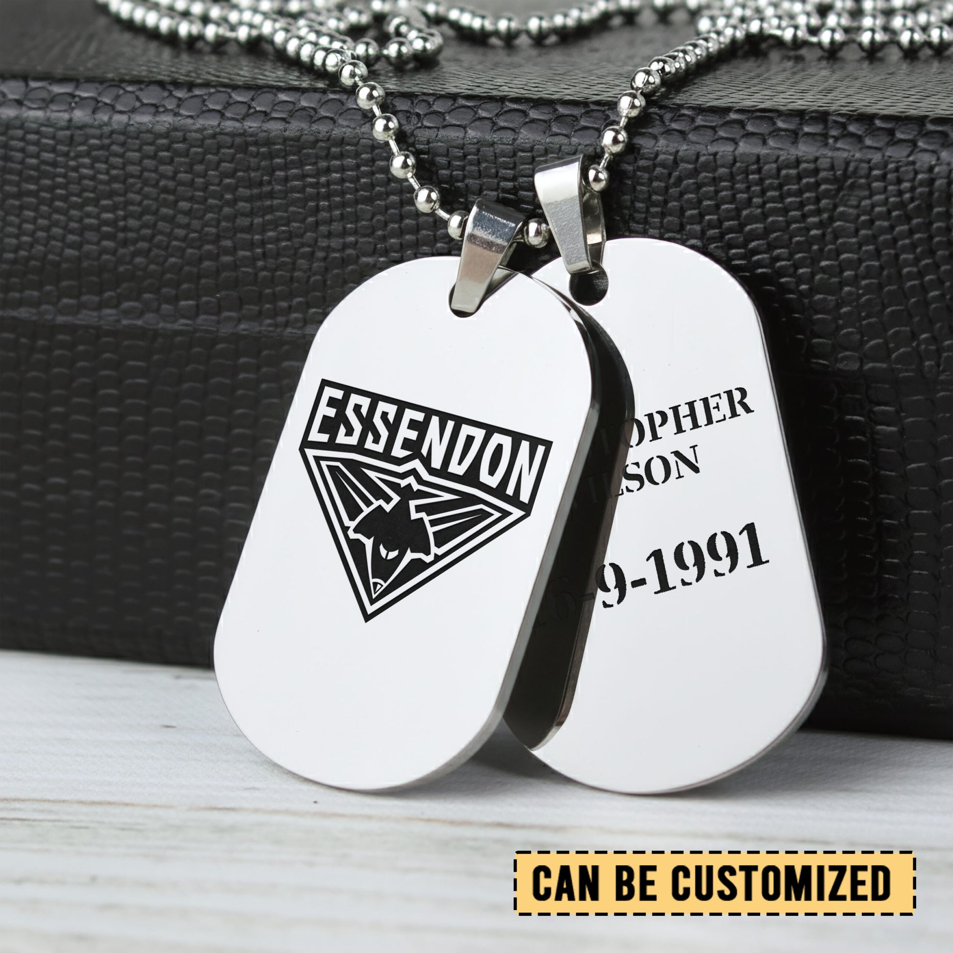 ESS Personalized Custom Necklace Dog Tag