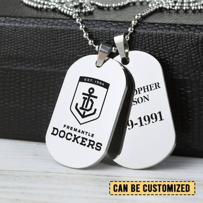 FRE Personalized Custom Necklace Dog Tag