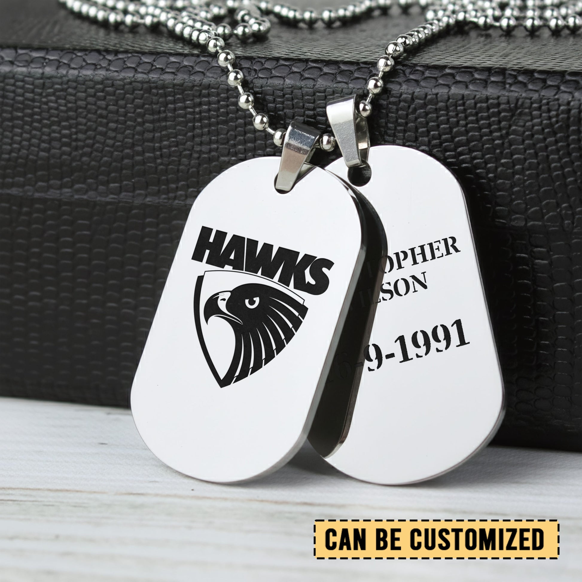 HAW Personalized Custom Necklace Dog Tag